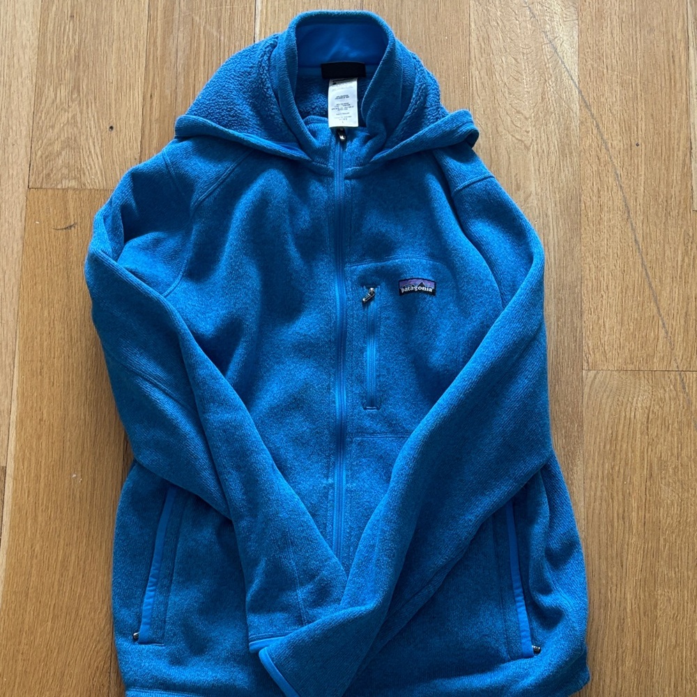 Patagonia Vibrant Blue Fleece Jacket